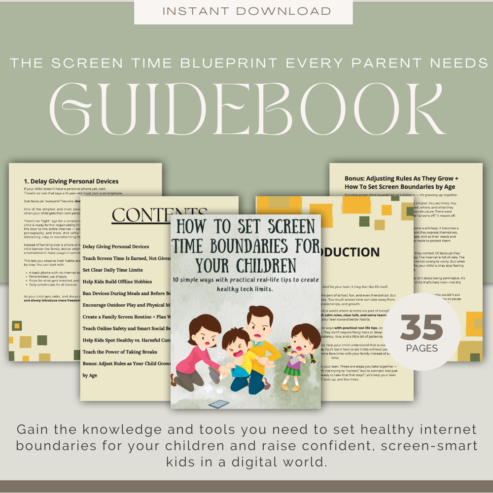How To Set Screen Time Boundaries For Your Children